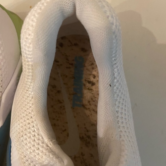 Nike Zoom training men’s sneakers lightweight white laceup front size 14 - Picture 7 of 9